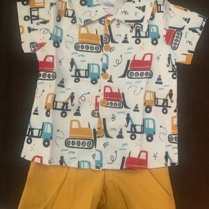 Boys boutique 2 piece short set